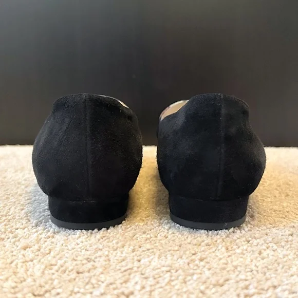 St. John Leopard Suede Loafers - Picture 6 of 10